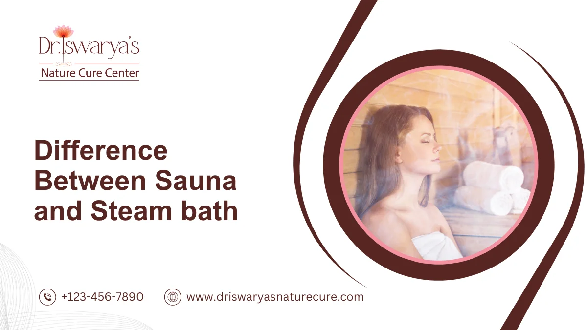 Difference Between Sauna and Steam bath
