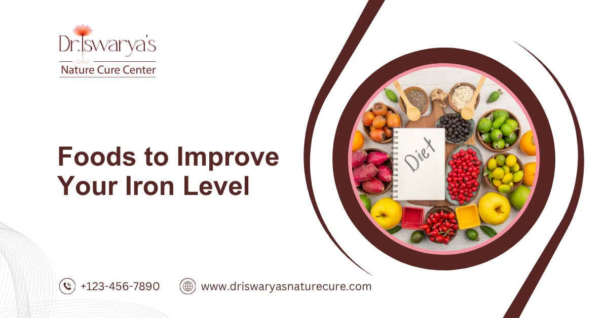 Foods to improve your iron level
