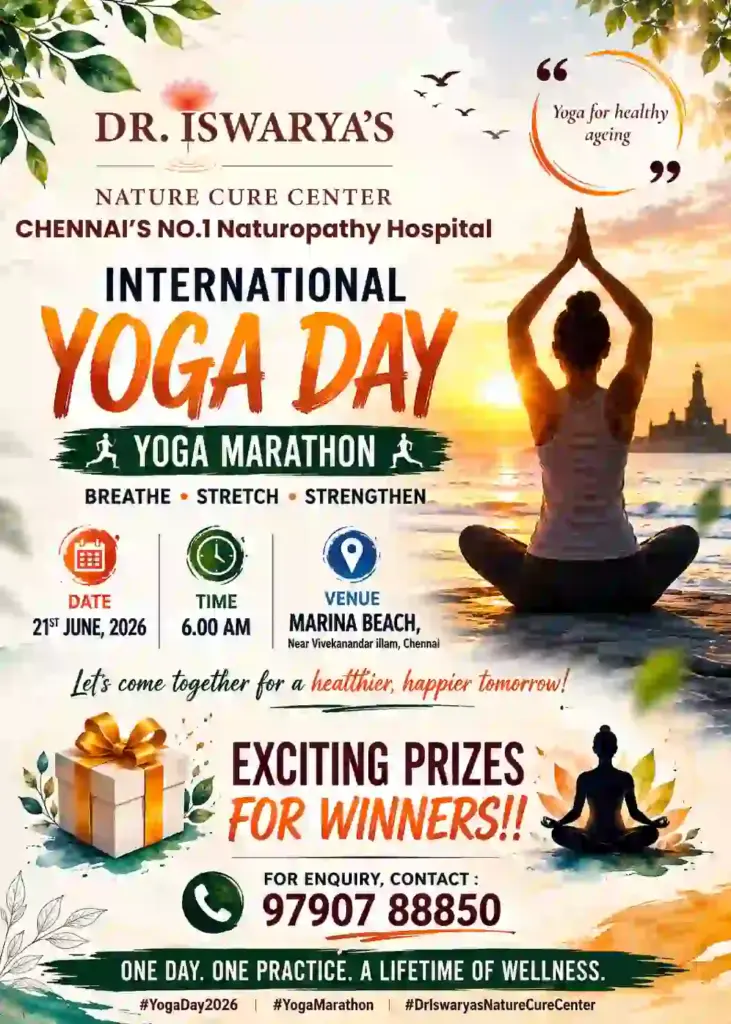 Yoga for healthy ageing than theme